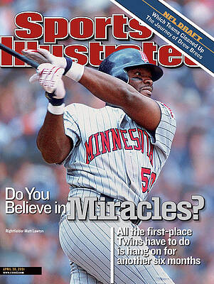 Matt Lawton on Sports Illustrated Cover Photograph