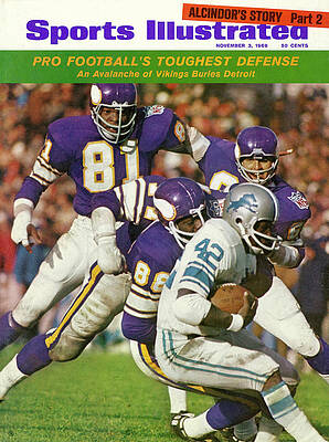 Vikings Defense vs Lions Offense Photograph