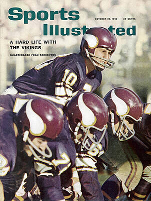 Fran Tarkenton on Sports Illustrated Cover Photograph
