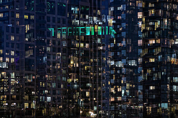 Toronto Photograph - Mirage - An Ode To Urban Life. by Shankar Adiseshan