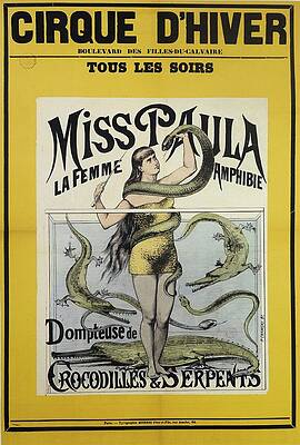 Reptile Painting - Miss Paula La Femme Amphibie by P Chameau