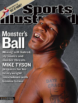 Mike Tyson Sports Illustrated Cover Wall Art