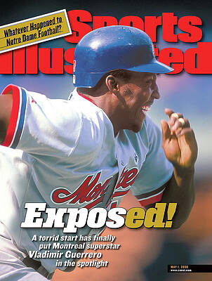 Vladimir Guerrero on Sports Illustrated Wall Art