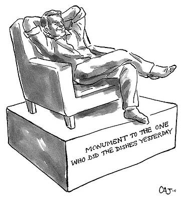 Monument to Domestic Triumph Drawing