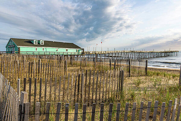 Wave Wall Art featuring the photograph Morning At Avalon Pier by Donna Twiford