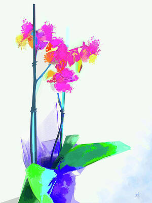 Still Life Wall Art featuring the digital art Mother's Day by Gina Harrison