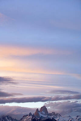 Wall Art featuring the photograph Mt.fitzroy, Patagonia, Argentina by Eastcott Momatiuk