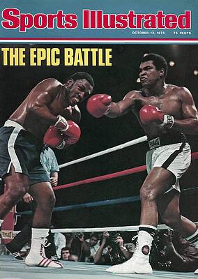 Ali vs Frazier Epic Battle Wall Art