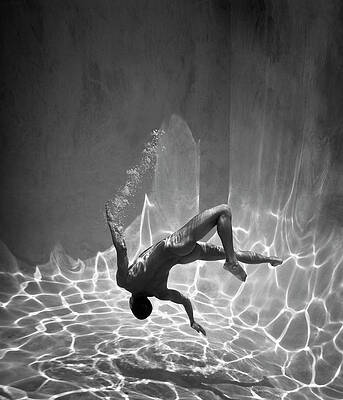 Underwater Serenity and Reflection Wall Art
