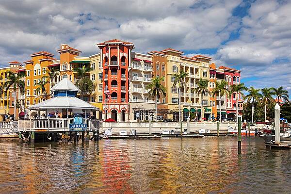 Florida Wall Art featuring the digital art Naples Florida by Lumiere