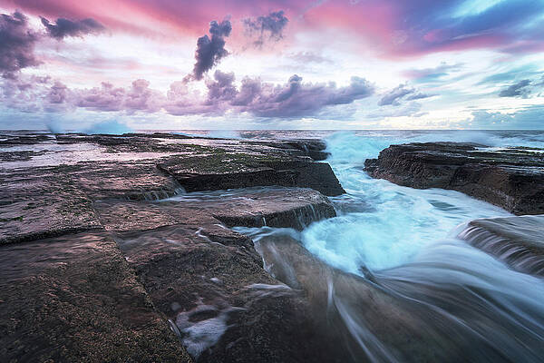 Wave Wall Art featuring the photograph Narrabeen Swells by Monamifoto
