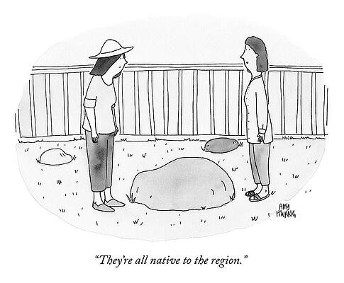 Native Drawing - Native To The Region by Amy Hwang