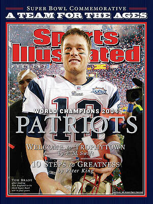 Tom Brady on Sports Illustrated Cover Wall Art
