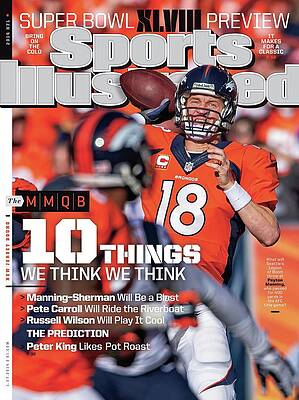 Peyton Manning Super Bowl Preview Wall Art