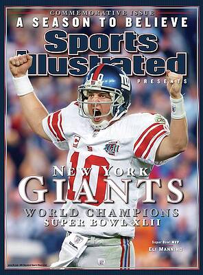 Sports Illustrated Eli Manning Cover Photograph