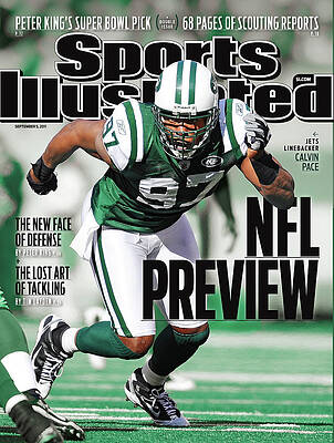 NFL Preview Featuring Calvin Pace Photograph