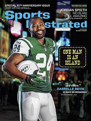 Darrelle Revis on Sports Illustrated Cover Wall Art