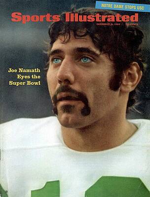 Joe Namath on Sports Illustrated Cover Wall Art