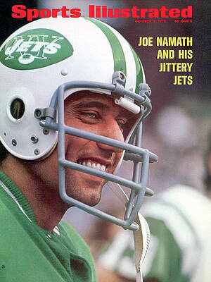 Joe Namath Sports Illustrated Cover Photograph