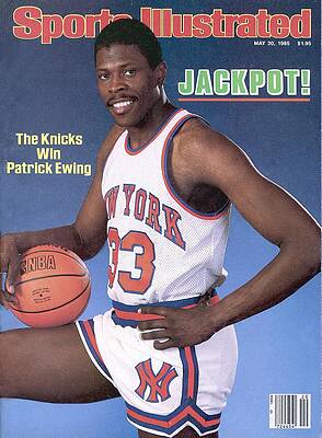 Patrick Ewing on Sports Illustrated Cover Photograph