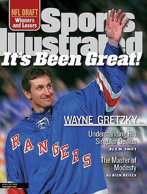 Wayne Gretzky Farewell Cover Wall Art