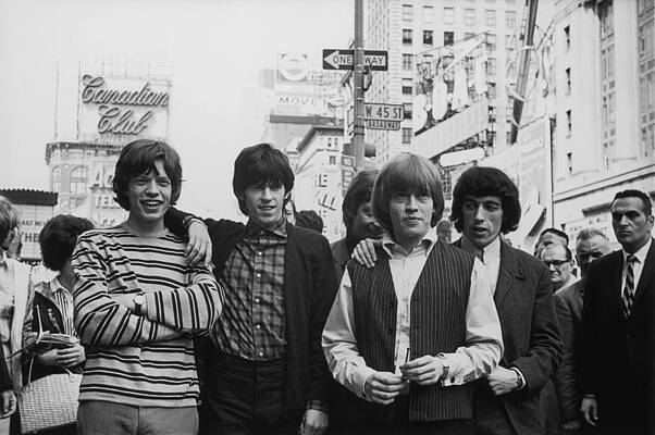 Wall Art featuring the photograph New York Stones by Express Newspapers