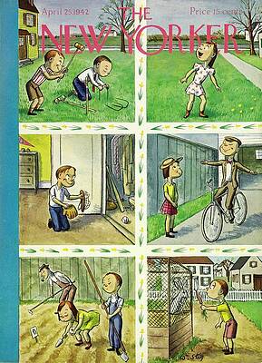 Springtime Activities Painting