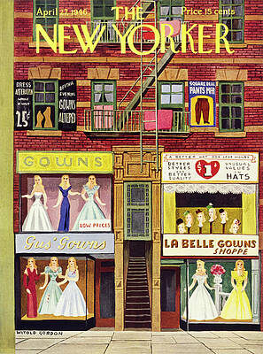 New Yorker Magazine Cover 1946 Wall Art