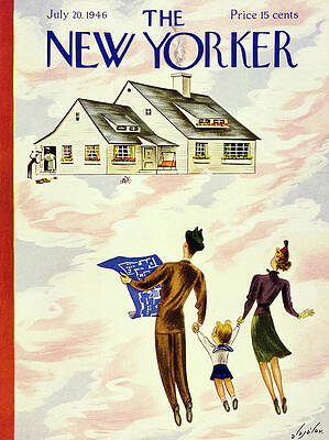 Family Dreaming of a New Home Painting