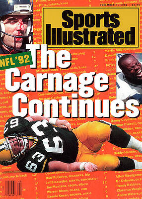 NFL Injuries Highlight Sports Illustrated Cover Wall Art