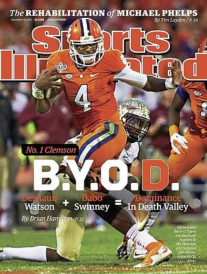 Clemson Football Cover Feature Photograph