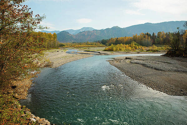 Fall Wall Art featuring the photograph North Fork In Autumn by Tom Cochran
