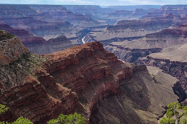 Colorado Photograph - North Rim Canyon View by Douglas Wielfaert