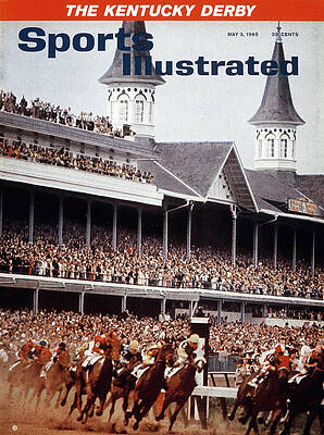 1965 Kentucky Derby Excitement Wall Art