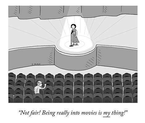 Envious Wall Art featuring the drawing Not Fair by Ellie Black