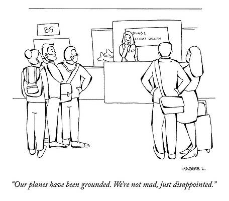 Ground Drawing - Not Mad, Just Disappointed by Maggie Larson