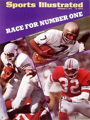 Football Stars on Sports Illustrated Cover Wall Art