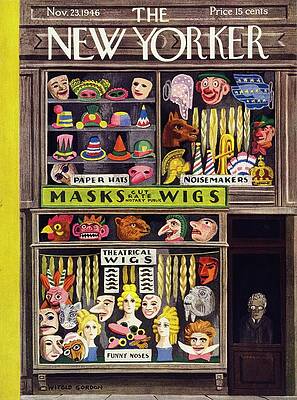 New Yorker Storefront Display Wall Art