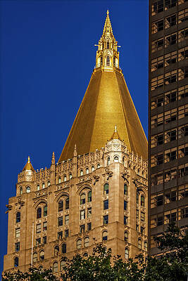 Nyc Wall Art featuring the photograph NY Life Ins Building by Susan Candelario