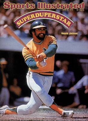 Reggie Jackson Superduperstar Swing Wall Art