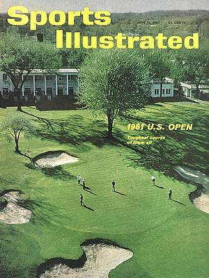 1961 U.S. Open Golf Course Wall Art