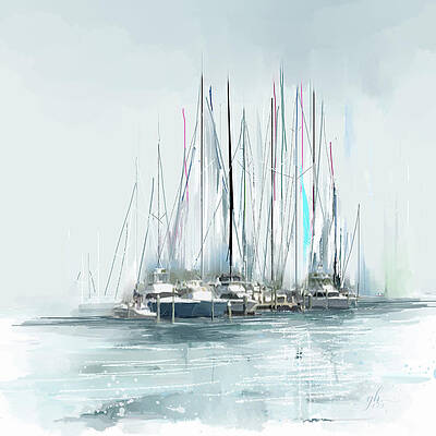 Digital Art - Oceana Idyll by Gina Harrison