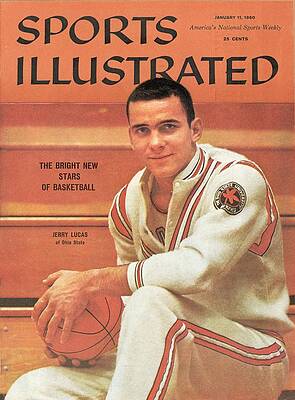 Jerry Lucas on Sports Illustrated Cover Wall Art