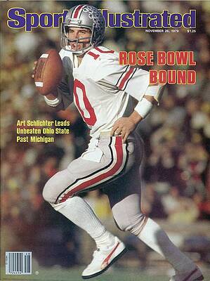 Rose Bowl Bound Ohio State Quarterback Wall Art