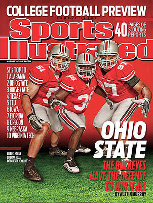 Ohio State Sports Illustrated Cover Wall Art