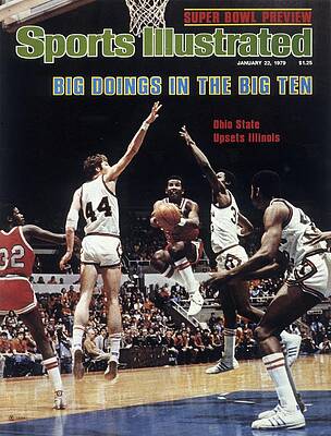 Ohio State Upsets Illinois Photograph