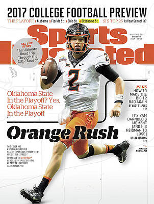 Mason Rudolph on Sports Illustrated Cover Photograph
