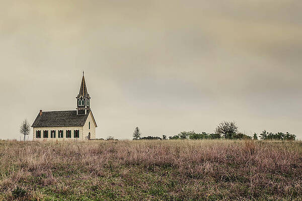 Church Photograph - Old Country Church by KC Hulsman