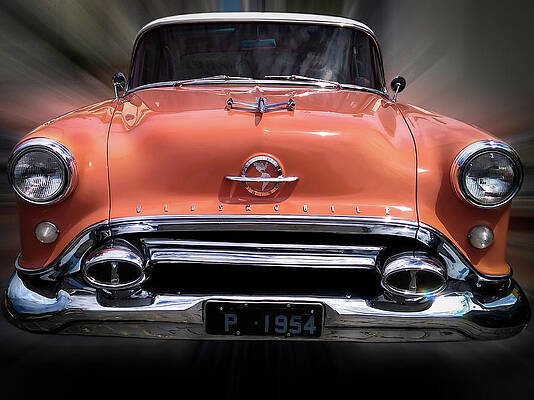 California Photograph - Oldsmoile 88 - 1954 by Franchi Torres