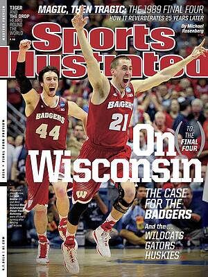 Wisconsin Basketball Celebration Wall Art